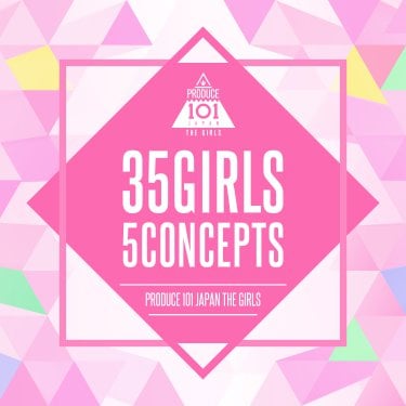 PRODUCE 101 JAPAN THE GIRLS – 35 GIRLS 5 Concepts (album zip download)